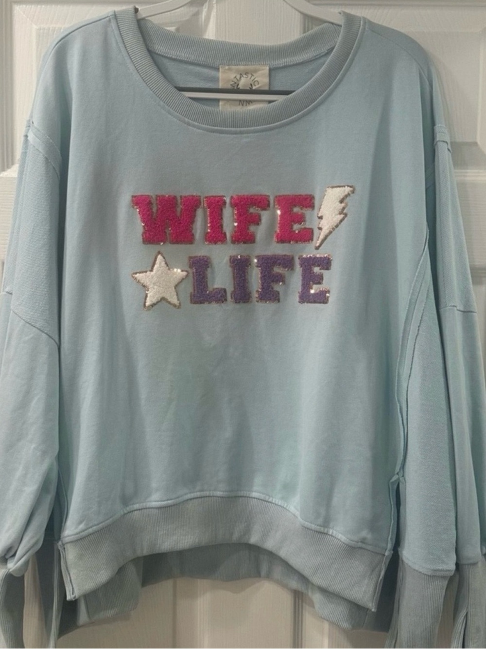 Fantastic Fawn "WIFE LIFE"
Graphic Sweatshirt | Women's Small